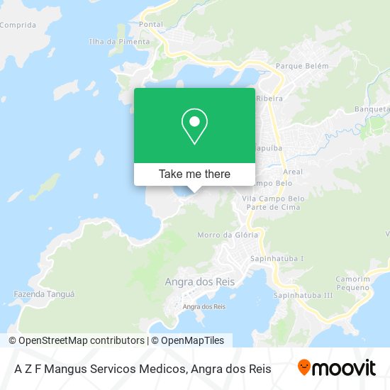 A Z F Mangus Servicos Medicos map