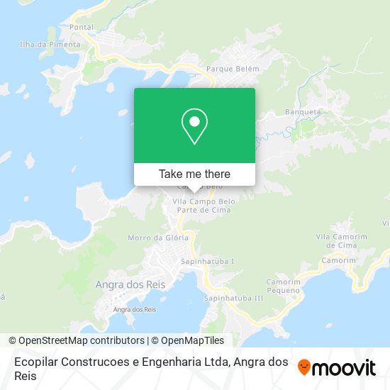 Mapa Ecopilar Construcoes e Engenharia Ltda