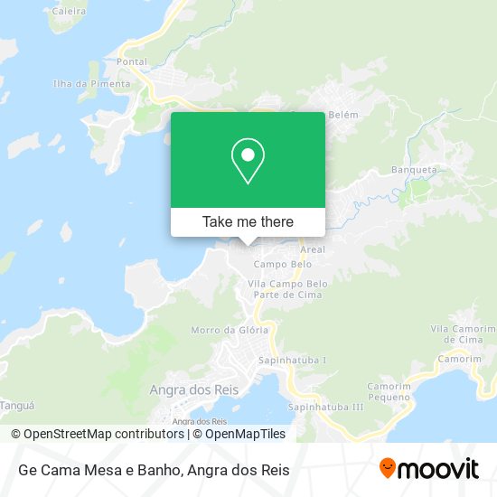 Mapa Ge Cama Mesa e Banho