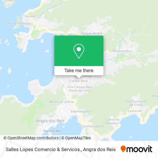 Mapa Salles Lopes Comercio & Servicos.
