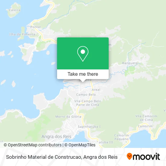 Sobrinho Material de Construcao map