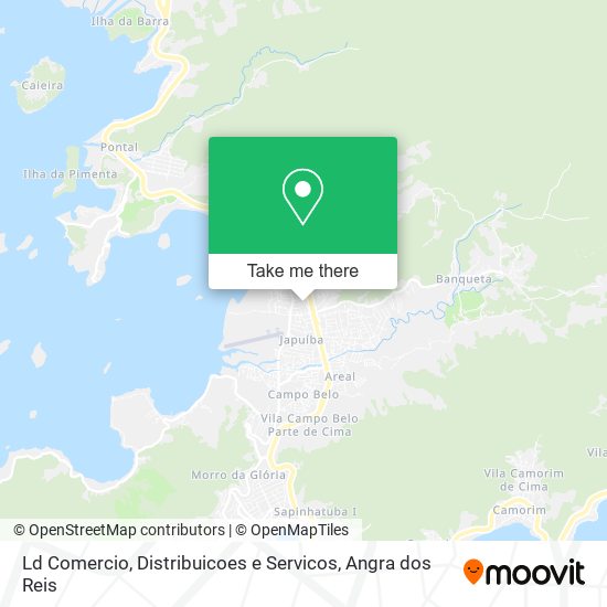 Ld Comercio, Distribuicoes e Servicos map