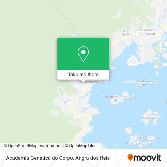 Academia Genética do Corpo map