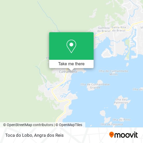 Mapa Toca do Lobo