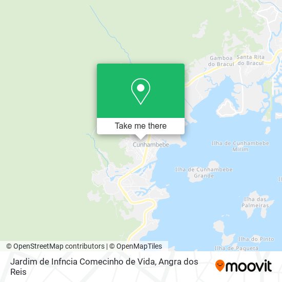 Mapa Jardim de Infncia Comecinho de Vida