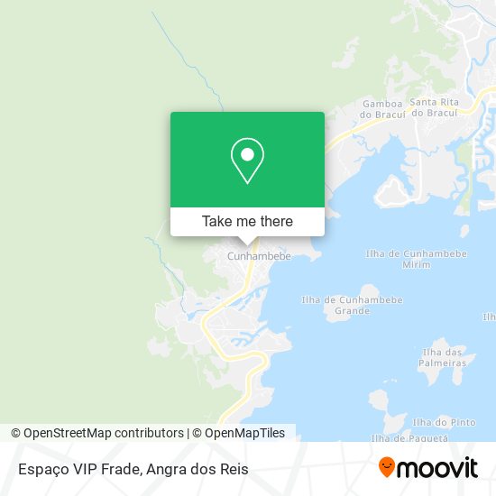 Mapa Espaço VIP Frade