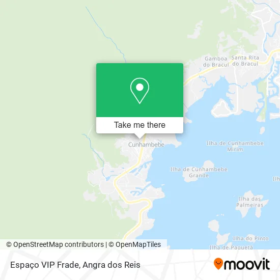 Espaço VIP Frade map