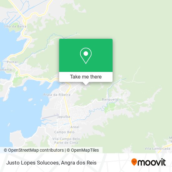 Justo Lopes Solucoes map