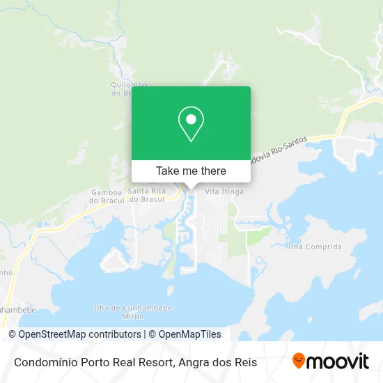 Condomínio Porto Real Resort map