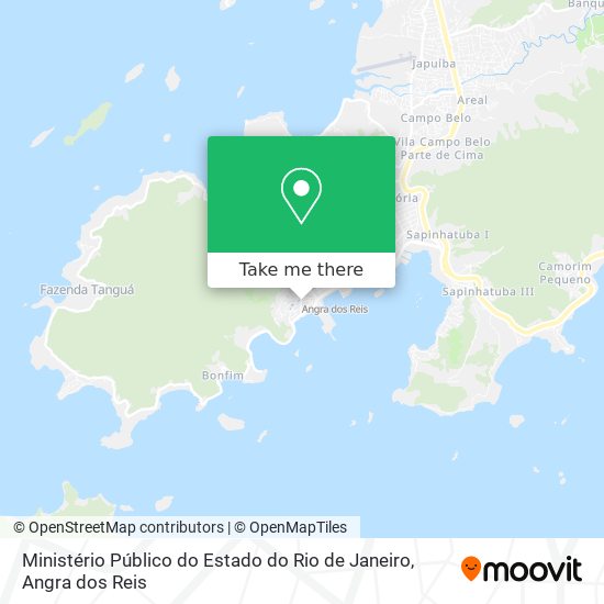 Ministério Público do Estado do Rio de Janeiro map