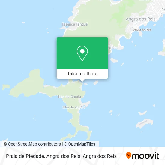Praia de Piedade, Angra dos Reis map