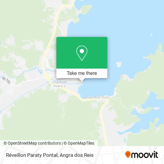 Réveillon Paraty Pontal map