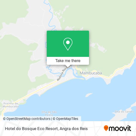 Hotel do Bosque Eco Resort map