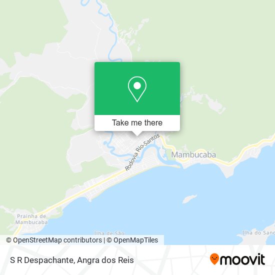 S R Despachante map