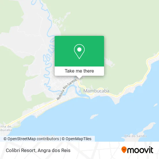 Colibri Resort map