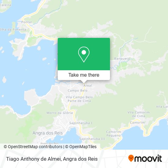 Tiago Anthony de Almei map