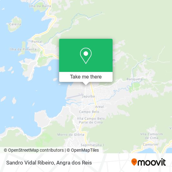 Sandro Vidal Ribeiro map