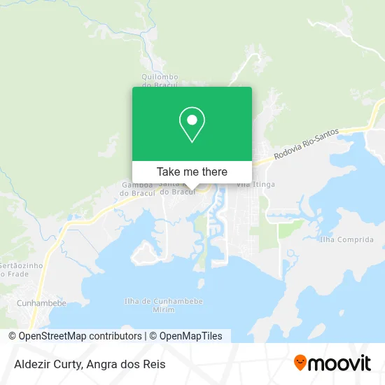 Aldezir Curty map