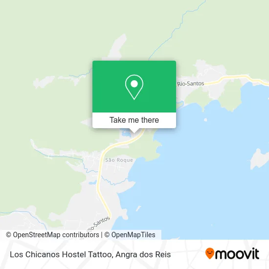 Los Chicanos Hostel Tattoo map