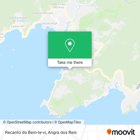 Recanto do Bem-te-vi map