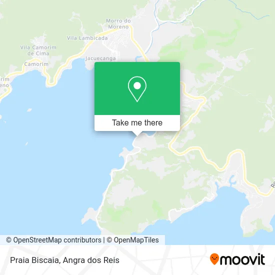 Praia Biscaia map
