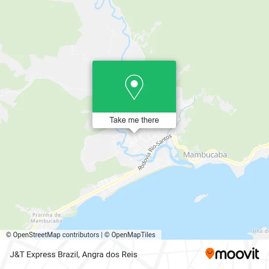 J&T Express Brazil map