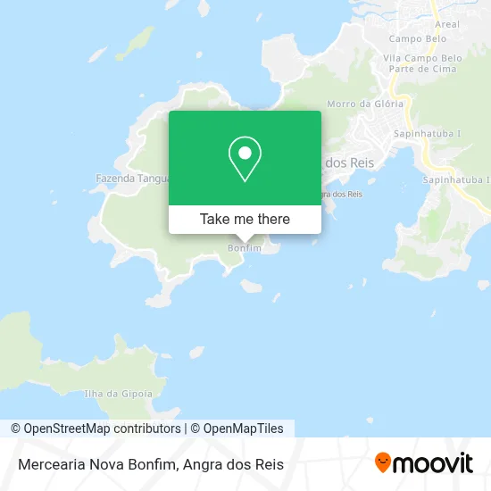 Mercearia Nova Bonfim map