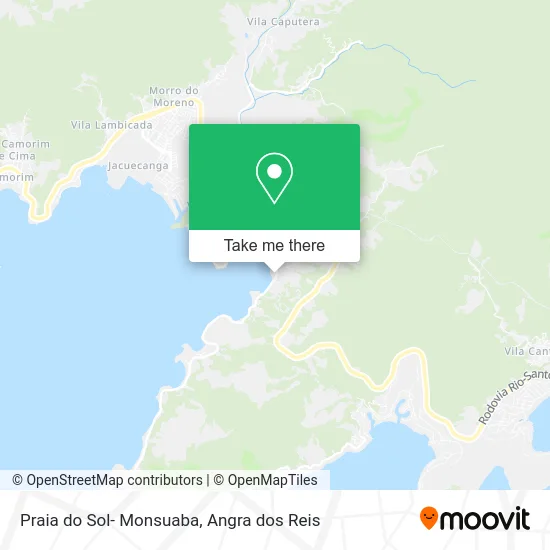 Praia do Sol- Monsuaba map