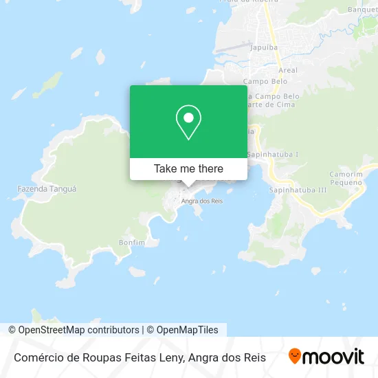 Comércio de Roupas Feitas Leny map