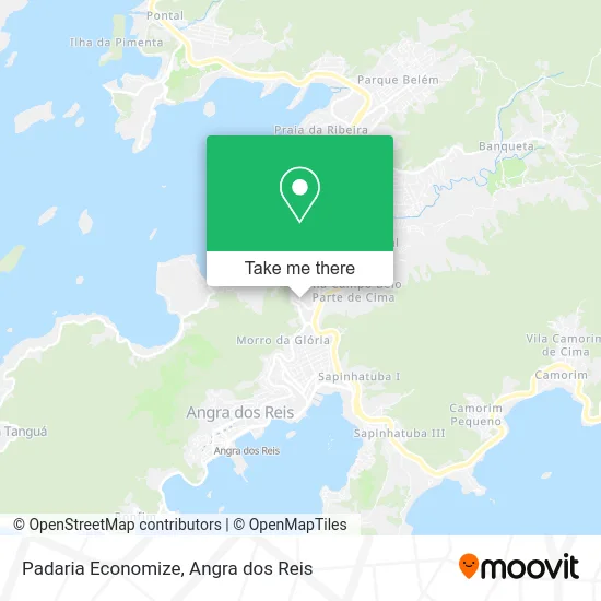 Padaria Economize map