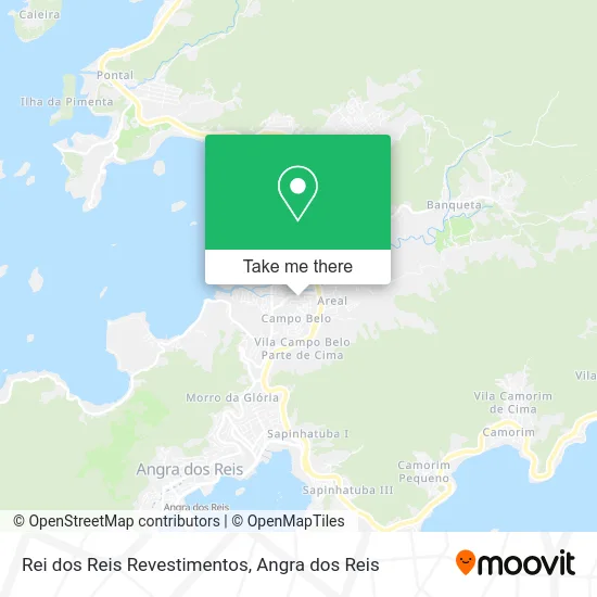 Rei dos Reis Revestimentos map