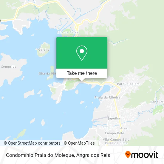 Condomínio Praia do Moleque map