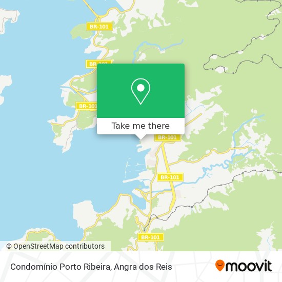 Mapa Condomínio Porto Ribeira