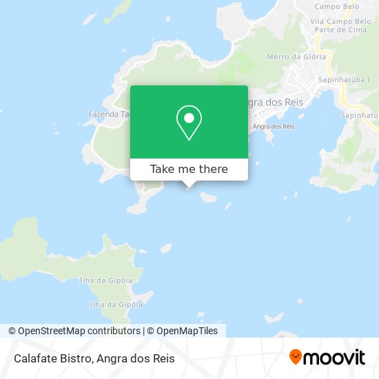 Mapa Calafate Bistro