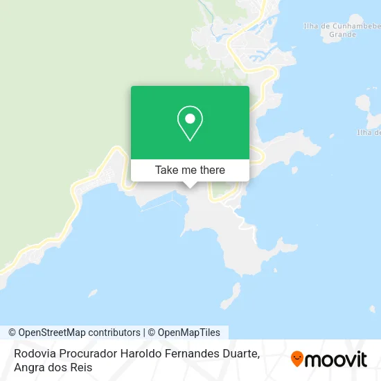 Rodovia Procurador Haroldo Fernandes Duarte map