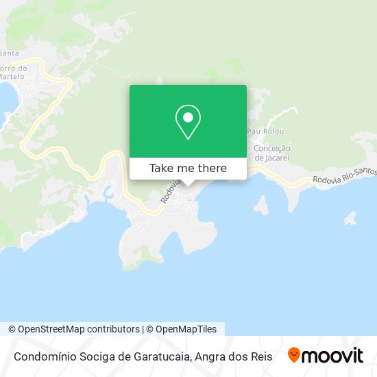 Mapa Condomínio Sociga de Garatucaia