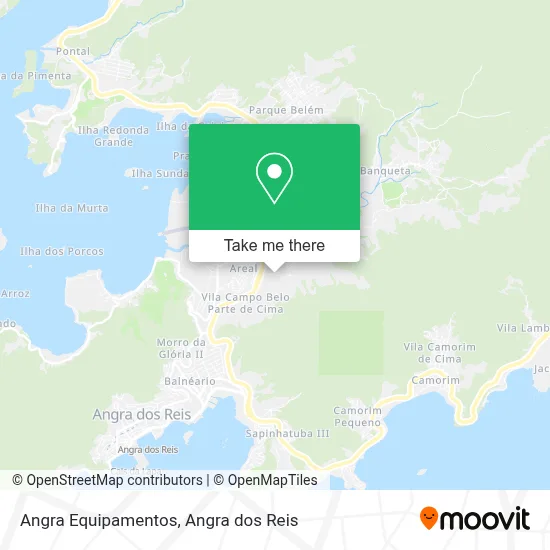 Angra Equipamentos map