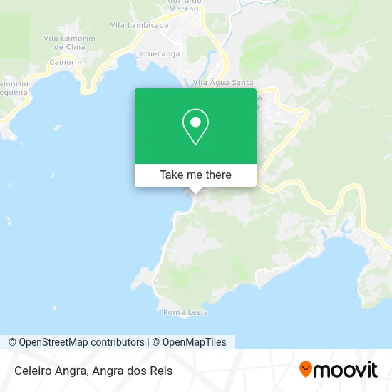 Celeiro Angra map