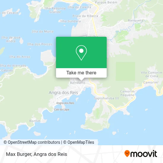 Max Burger map
