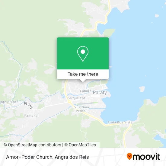 Amor+Poder Church map