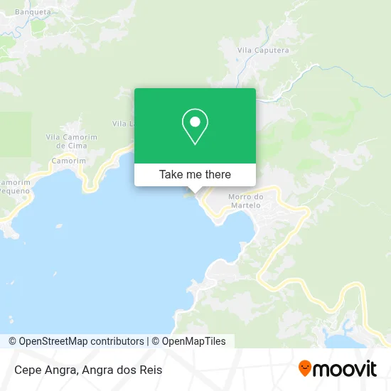 Cepe Angra map