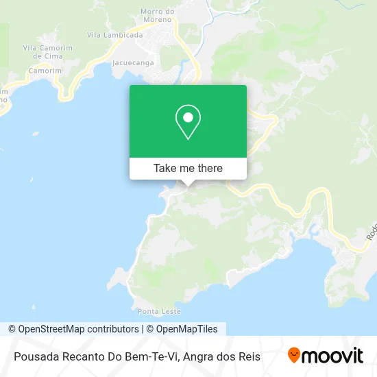 Pousada Recanto Do Bem-Te-Vi map