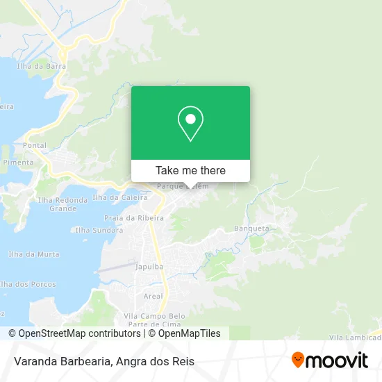 Varanda Barbearia map