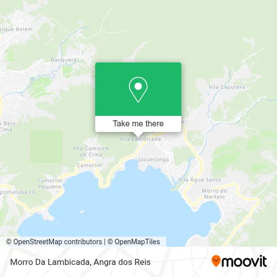 Morro Da Lambicada map