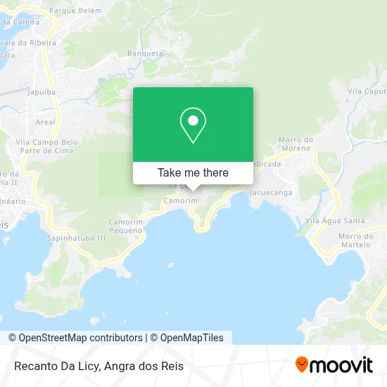 Recanto Da Licy map