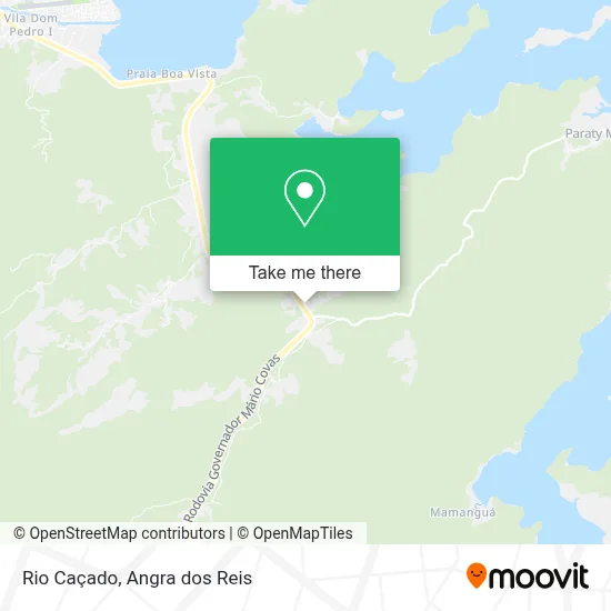 Rio Caçado map