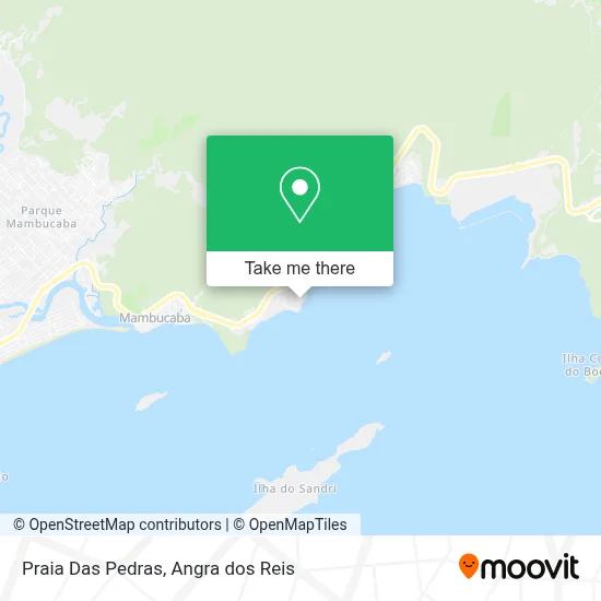 Praia Das Pedras map