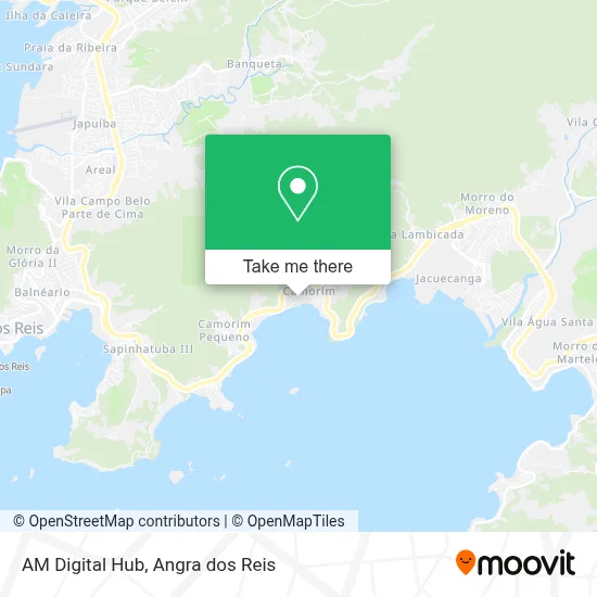 AM Digital Hub map