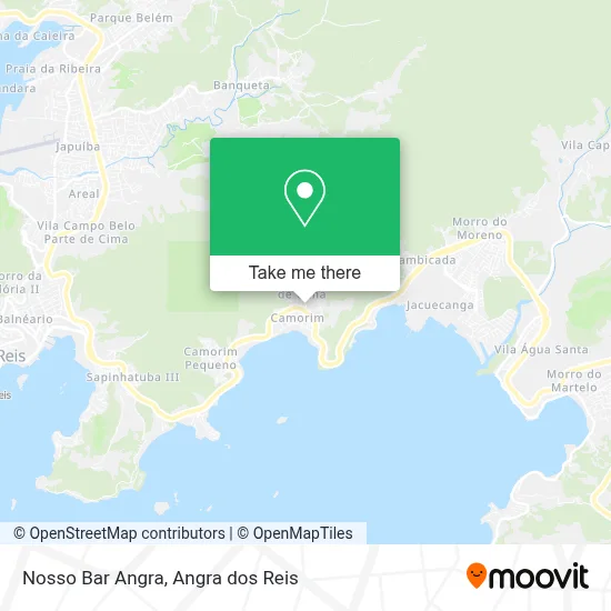 Nosso Bar Angra map