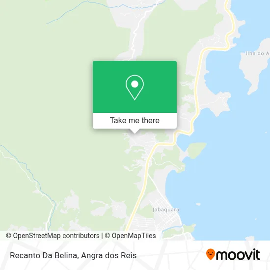 Recanto Da Belina map